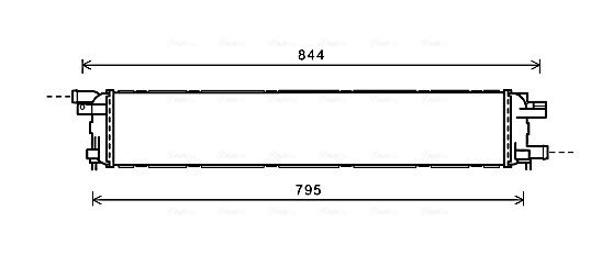 Теплообмінник на A4, A5, A6, A7, Q3