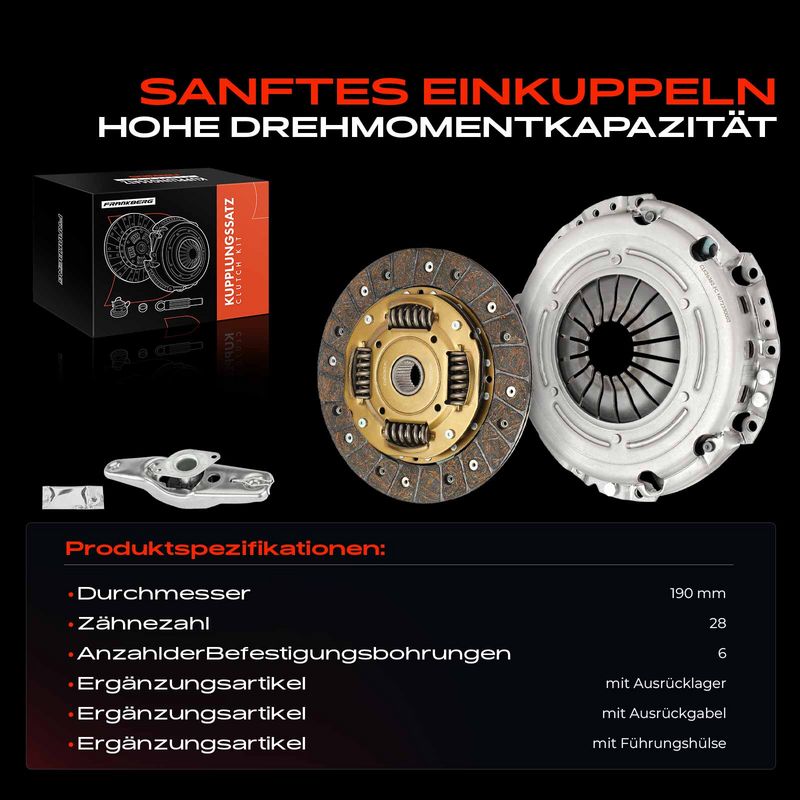 Frankberg 5481FB0028856 Clutch Kit