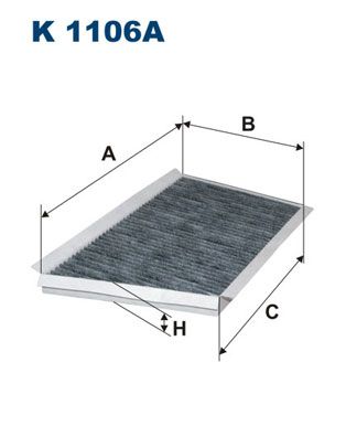 FILTRON szűrő, utastér levegő K 1106A