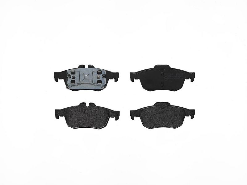 комплект спирачно феродо, дискови спирачки BREMBO
