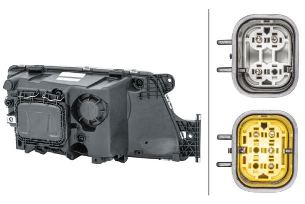 HELLA 1EH 354 987-031 Headlight
