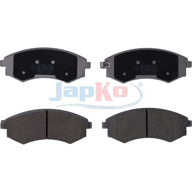 JAPKO 501015 - Brake Pad Set, disc brake