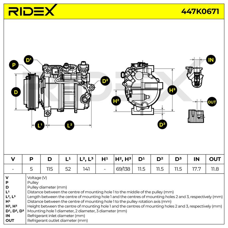 Compressor, airconditioning