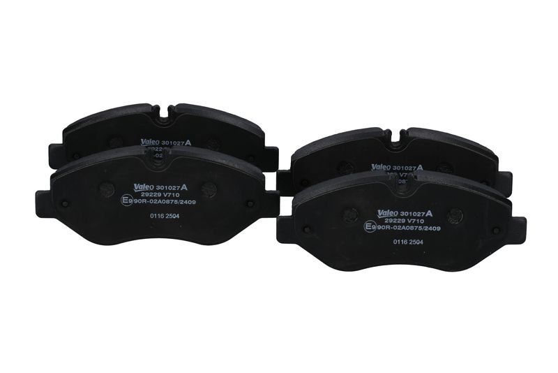 Sada brzdových destiček, kotoučová brzda 301027A