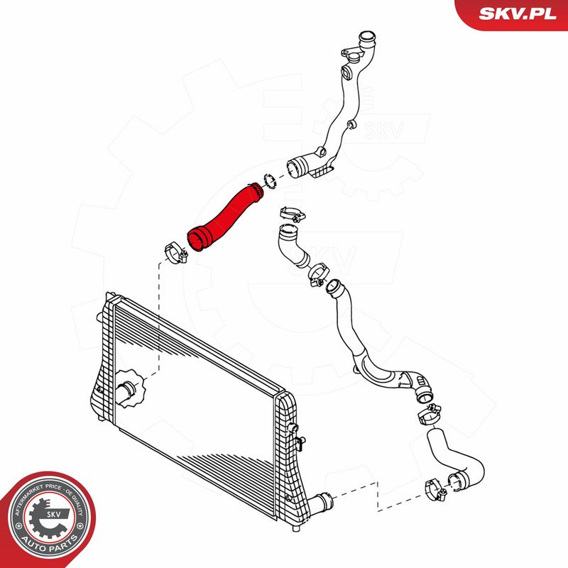 ESEN SKV 24SKV639 Charge Air Hose