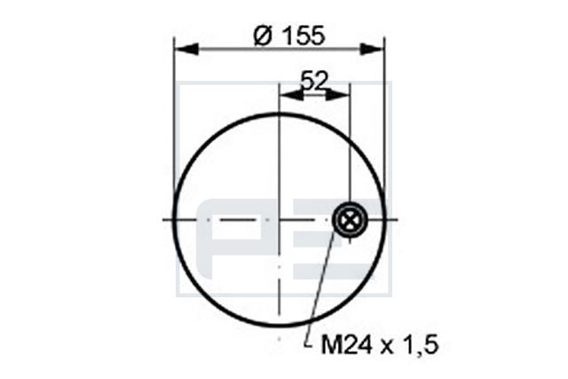 Mech, pneumatické odpružení 084.111-76A