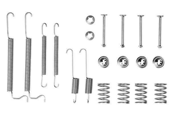 Комплект приладдя, гальмівна колодка, OPEL Vectra A, Kadett E, Bosch 1987475082