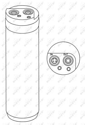 NRF 33191 Dryer, air conditioning