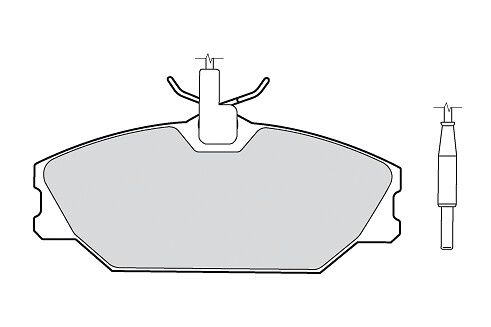 VALEO Plaquettes de frein à disque 670061
