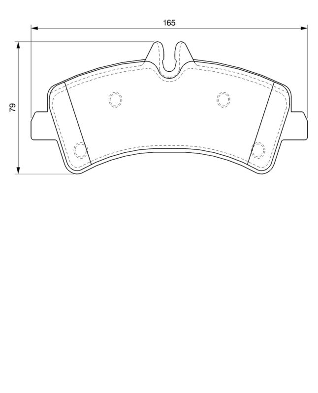 BOSCH Plaquettes de frein à disque 0 986 494 122