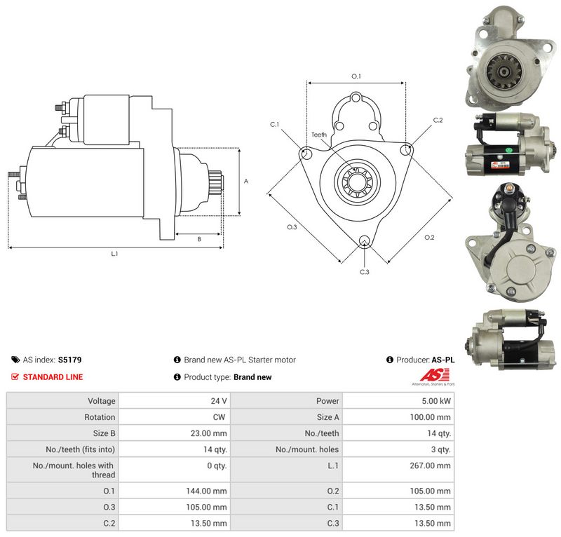 AS-PL S5179 Starter