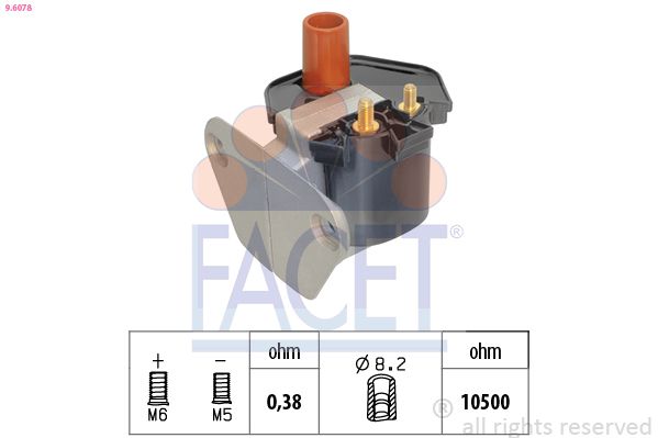 Котушка запалювання, Facet 9.6078