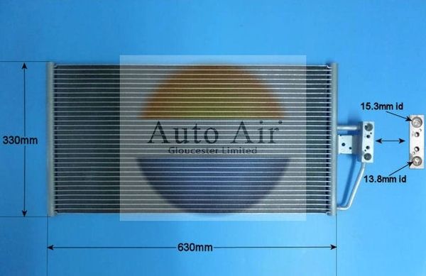 Auto Air Gloucester 16-9740 Condenser, air conditioning