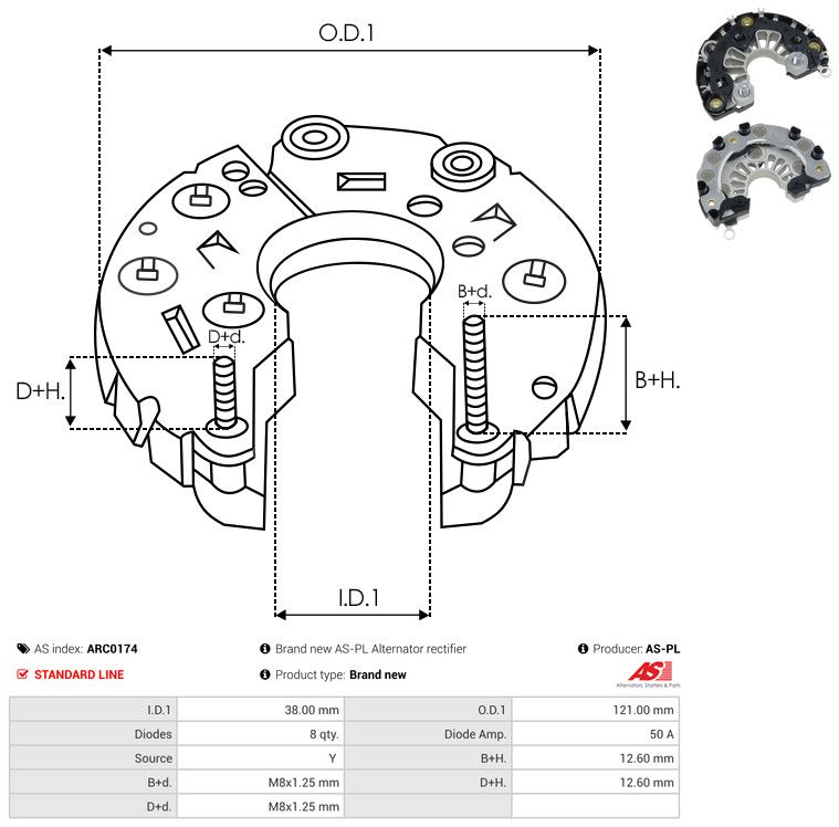 Seadistaja, generaator, AS-PL ARC0174
