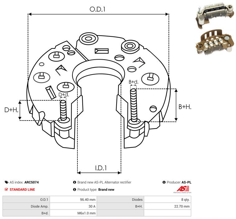 Seadistaja, generaator, AS-PL ARC5074