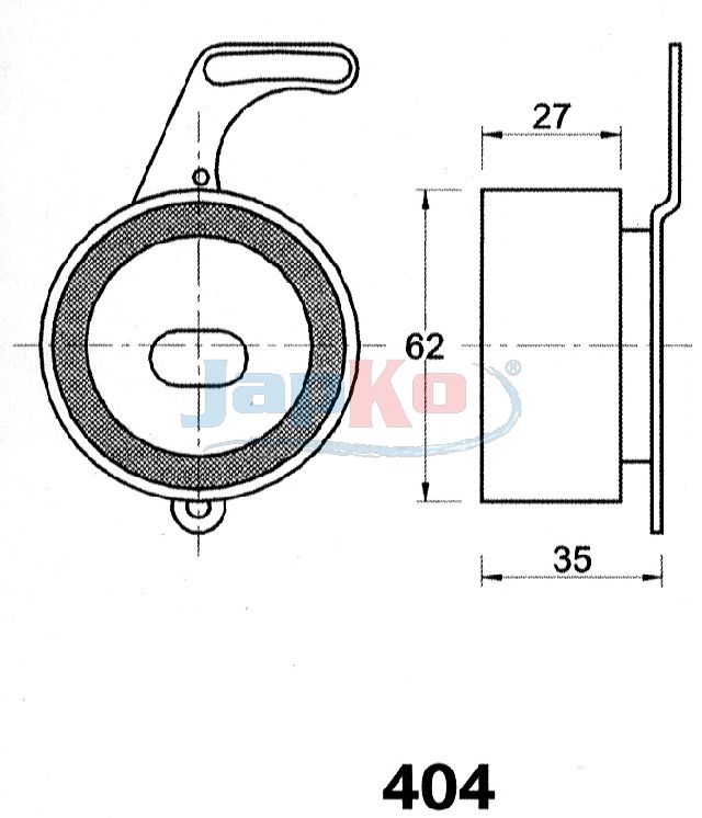 Rihmapinguti, Hammasrihm, JAPKO 45404