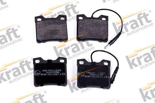 KRAFT Automotive 6011095 Комплект гальмівних накладок, дискове гальмо