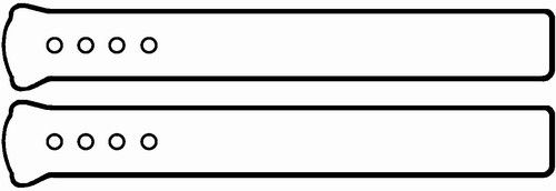 Комплект ущільнень, кришка голівки циліндра, Bg Automotive RK5358