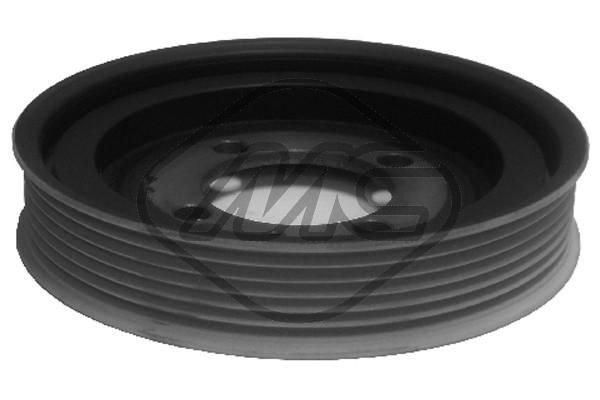 Poulie+vilebrequin METALCAUCHO 04857