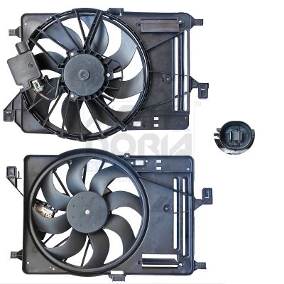 Motor eléctrico, ventilador del radiador