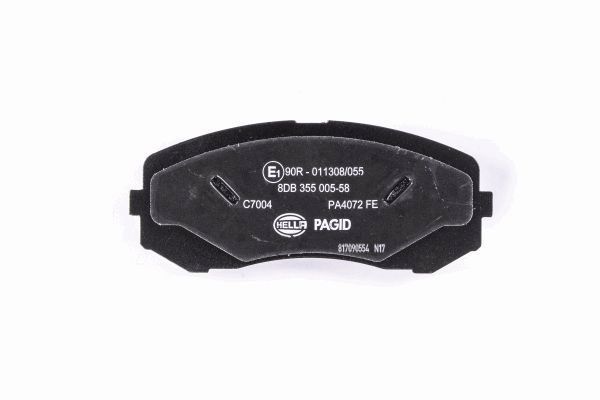 HELLA 8DB 355 005-581 Brake Pad Set, disc brake