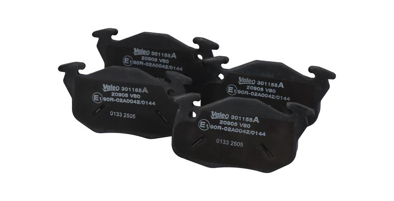 Sada brzdových destiček, kotoučová brzda 301155A