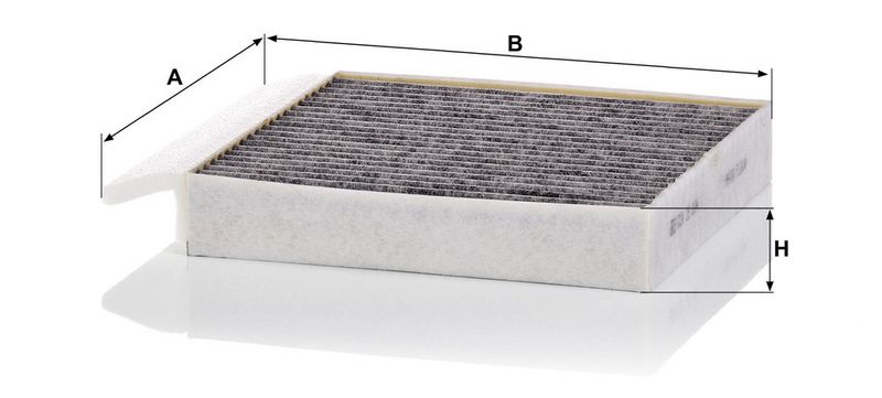 Filter, salongiõhk, MANN-FILTER CUK 25 034-2