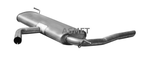 ASMET 19.037 Rear Muffler