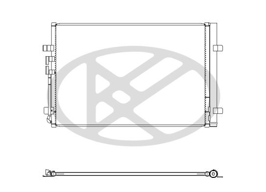 Kondensator, Klimaanlage
