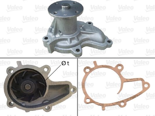 VALEO Waterpomp, motorkoeling 506737