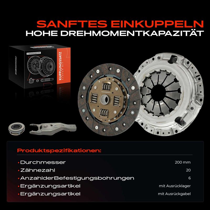 Frankberg 5481FB0028862 Clutch Kit