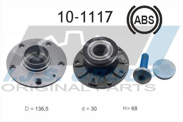 Комплект колісних підшипників, Ijs 10-1117