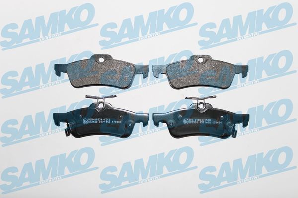SAMKO 5SP1458 Stabdžių trinkelių rinkinys, diskinis stabdys