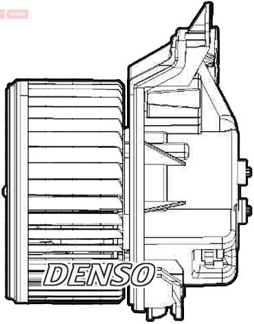 DENSO Utastér-ventilátor DEA09209