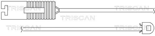 TRISCAN figyelmezető kontaktus, fékbetétkopás 8115 11010