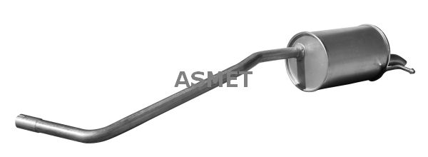 ASMET 10.145 Rear Muffler