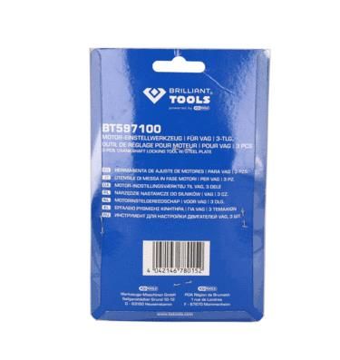 KS TOOLS BT597100 Reguliavimo įrankių rinkinys, veleno nustatymo įrankiai
