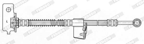 Гальмівний шланг, Ferodo FHY3122