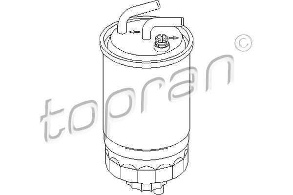 Фільтр палива, Topran 301055