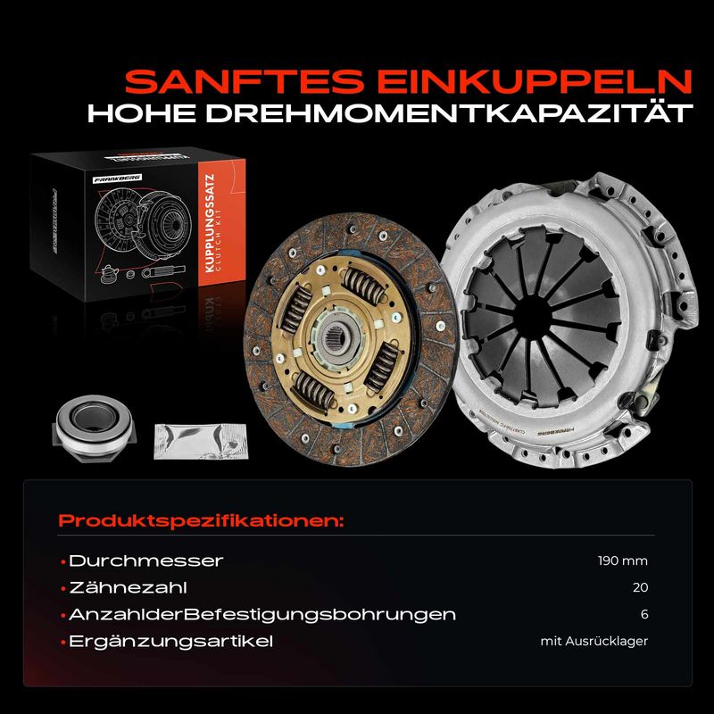 Frankberg 5481FB0037806 Clutch Kit