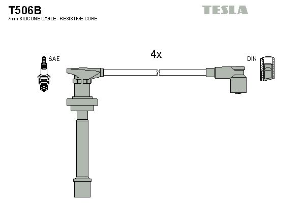 Комплект електропроводки TESLA