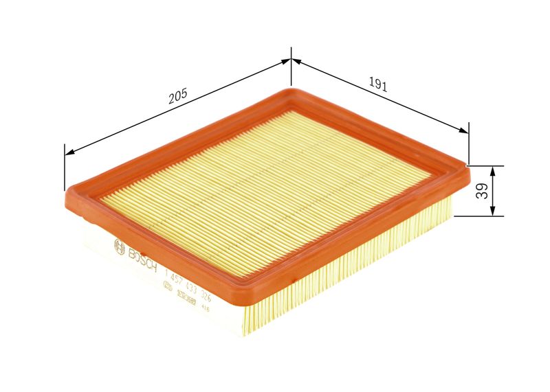 BOSCH 1 457 433 326 Air Filter