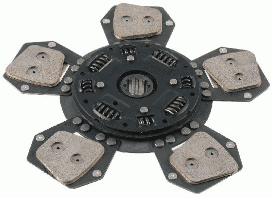 Koppelingsplaat/plaat (295mm) past: CASE IH 500, 600, 700, 800  HIEBLE 500, 600, 700