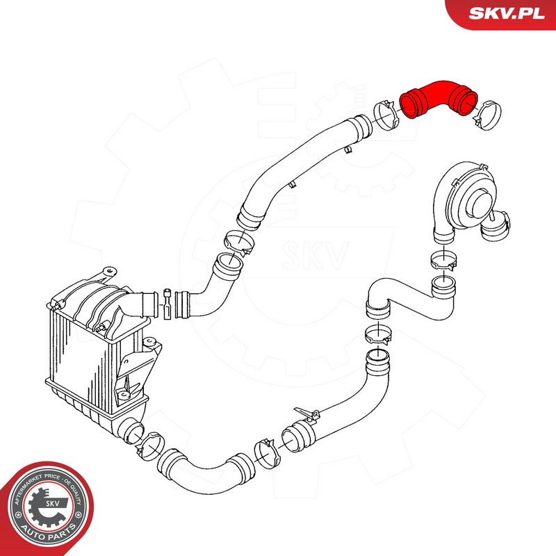 Laadimisõhu voolik, ESEN...