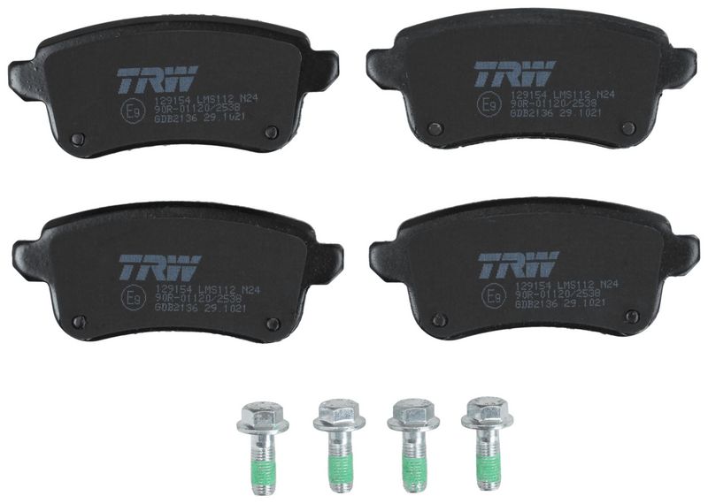 TRW GDB2136 Brake Pad Set, disc brake