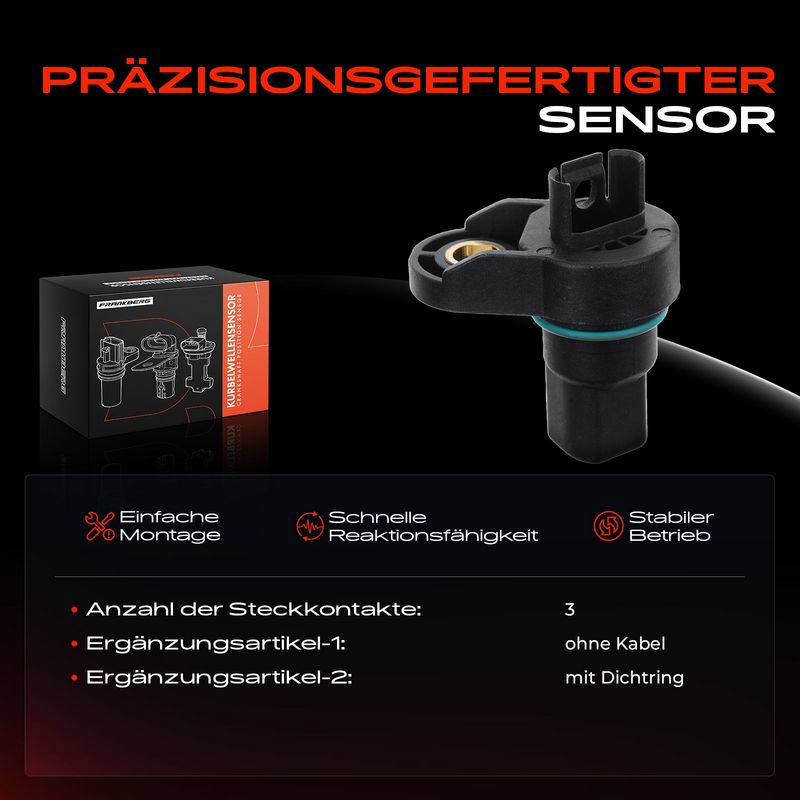 Frankberg 5481FB0008006 Sensor, crankshaft pulse