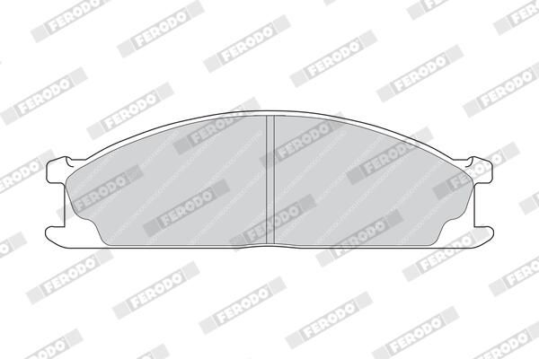 FERODO Plaquettes de frein à disque FVR641