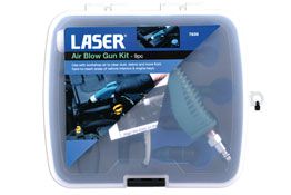 Laser Tools Air Blow Gun Kit 9pc