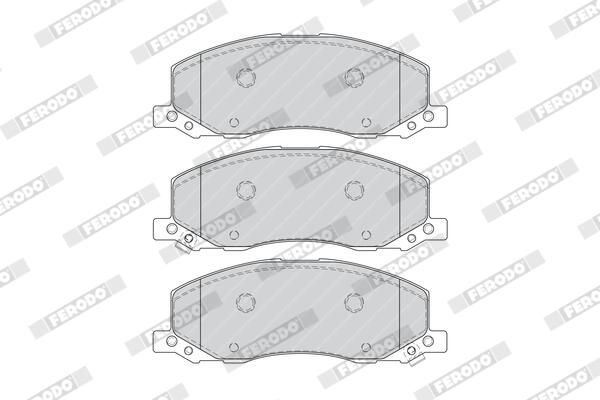 FERODO FDB4278 Brake Pad Set, disc brake