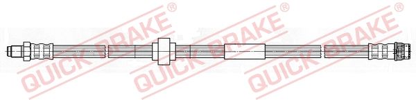 QUICK BRAKE fékcső 35.912